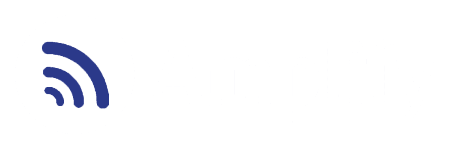 White Amplify Logo